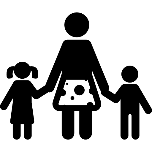Woman with Children